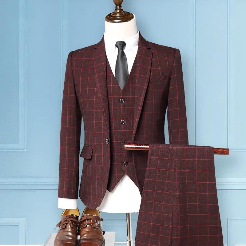 Terno Masculino Xadrez