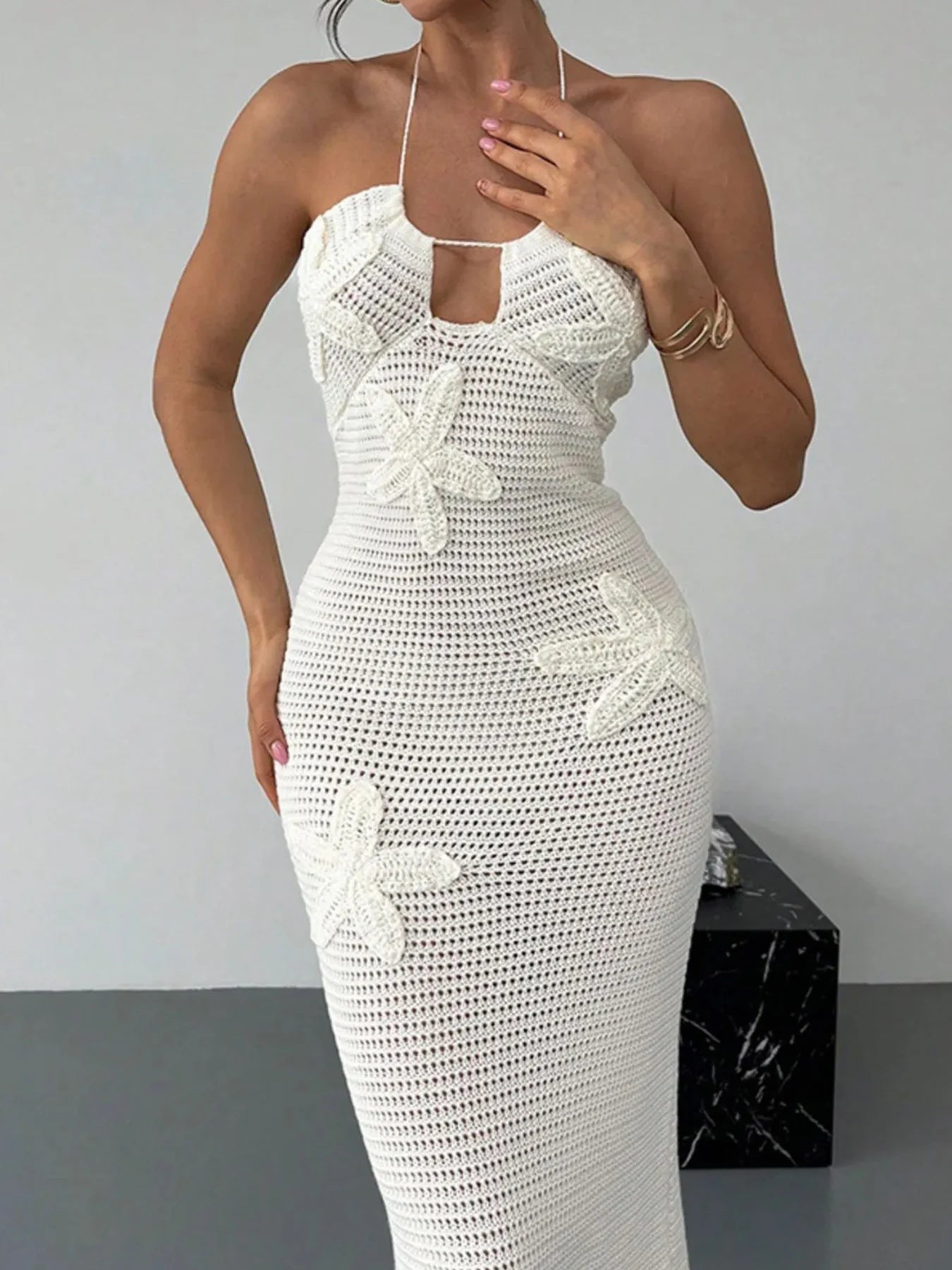 Vestido Longo Feminino Estrela do Mar by Loja Bruna Modas