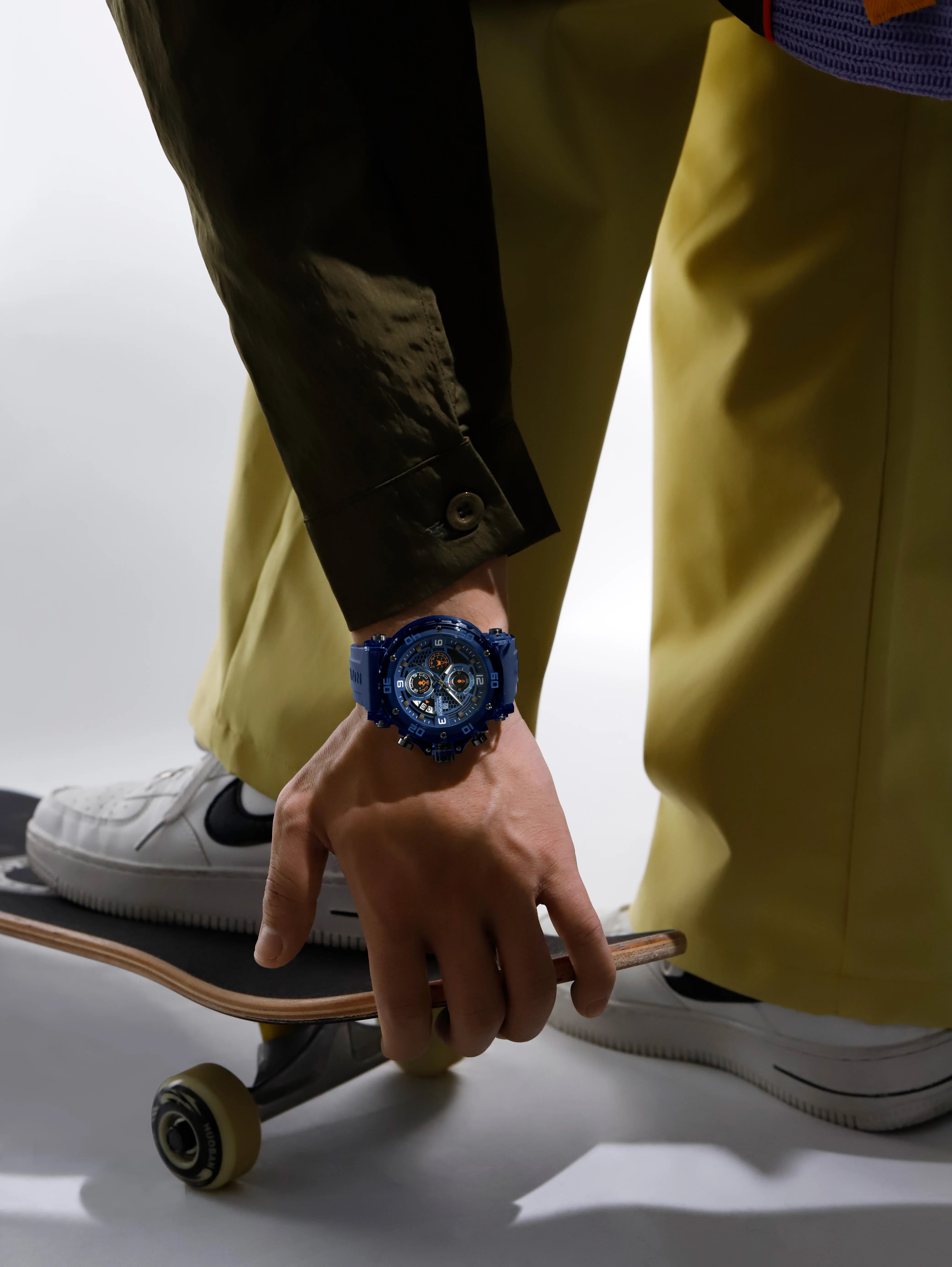 Relógio Masculino de Luxo À Prova D`água by Loja Bruna Modas