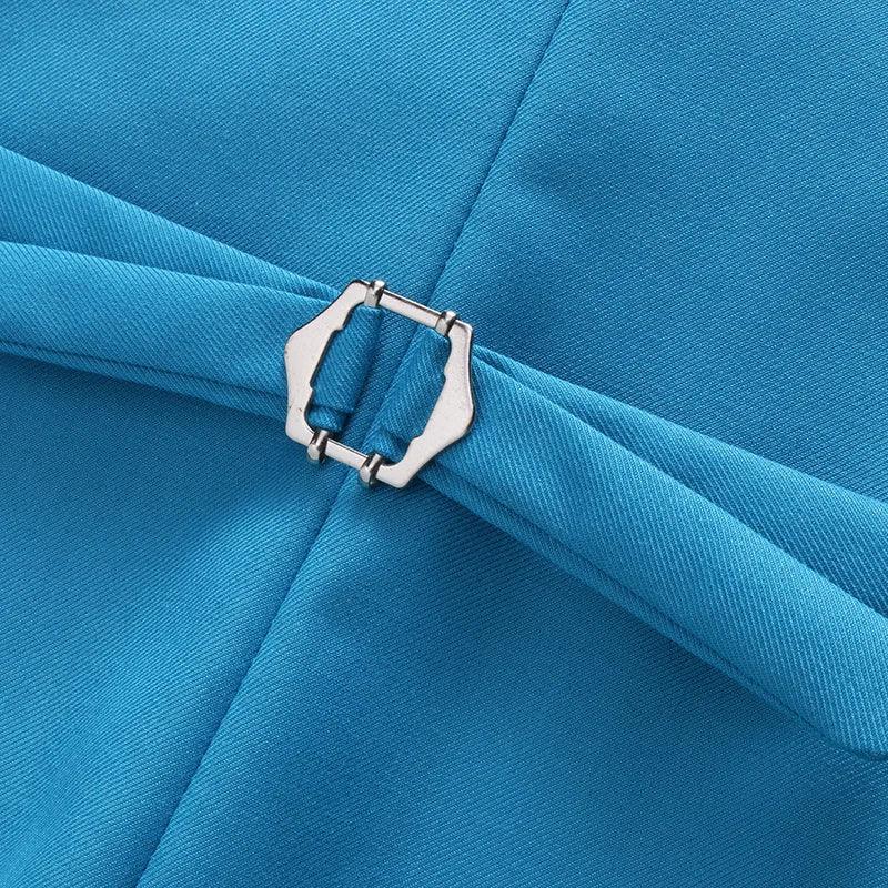 Terno Masculino Completo Alfred de Alta Qualidade com 1 Botão