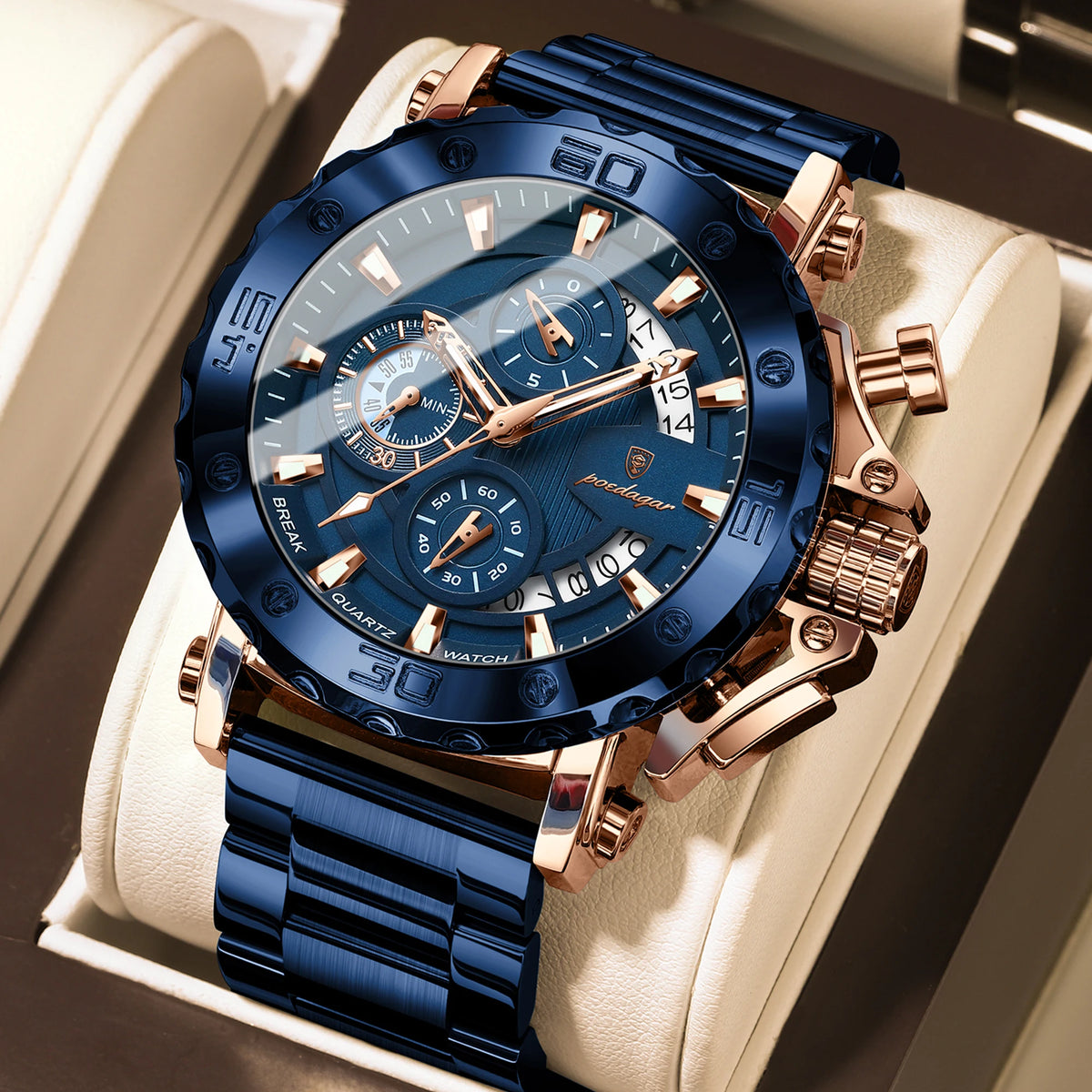 Relógio Masculino Esportivo Halo Chrono