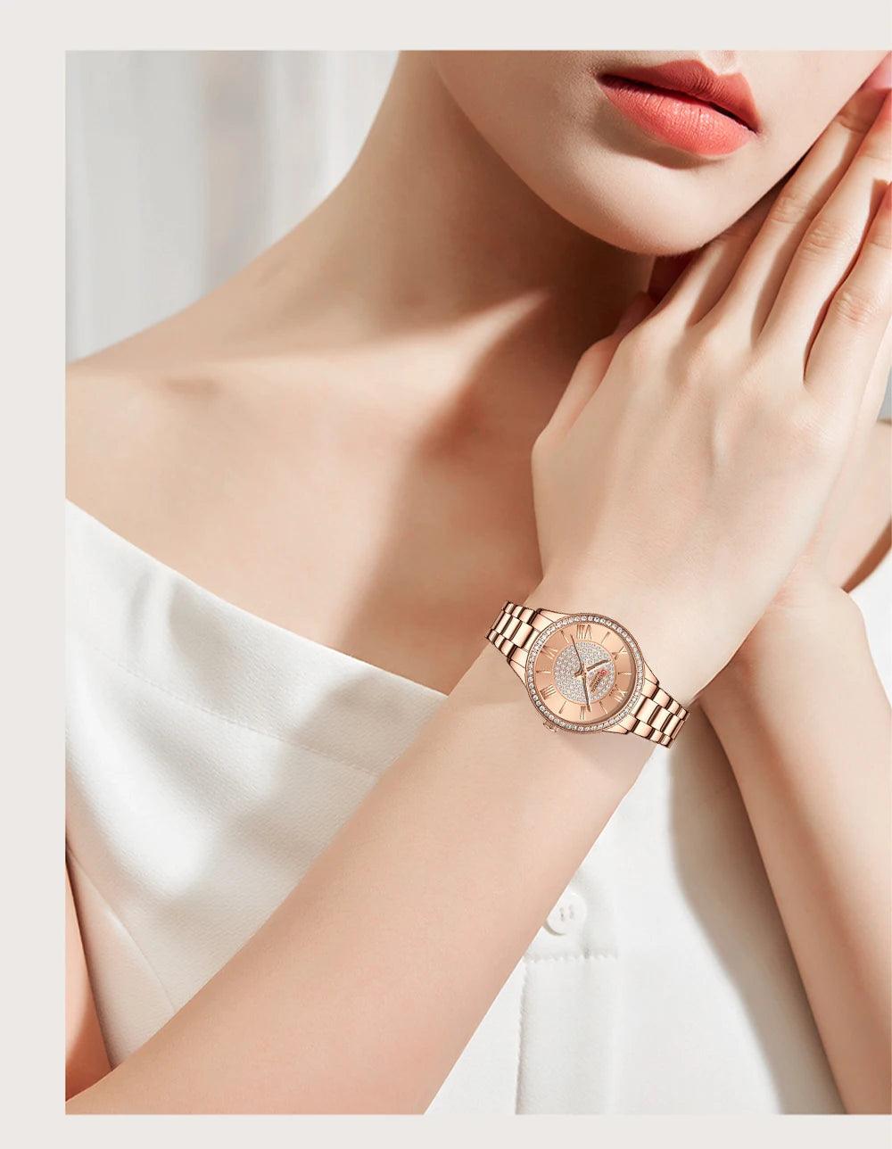 Relógio Feminino de Luxo Charmox