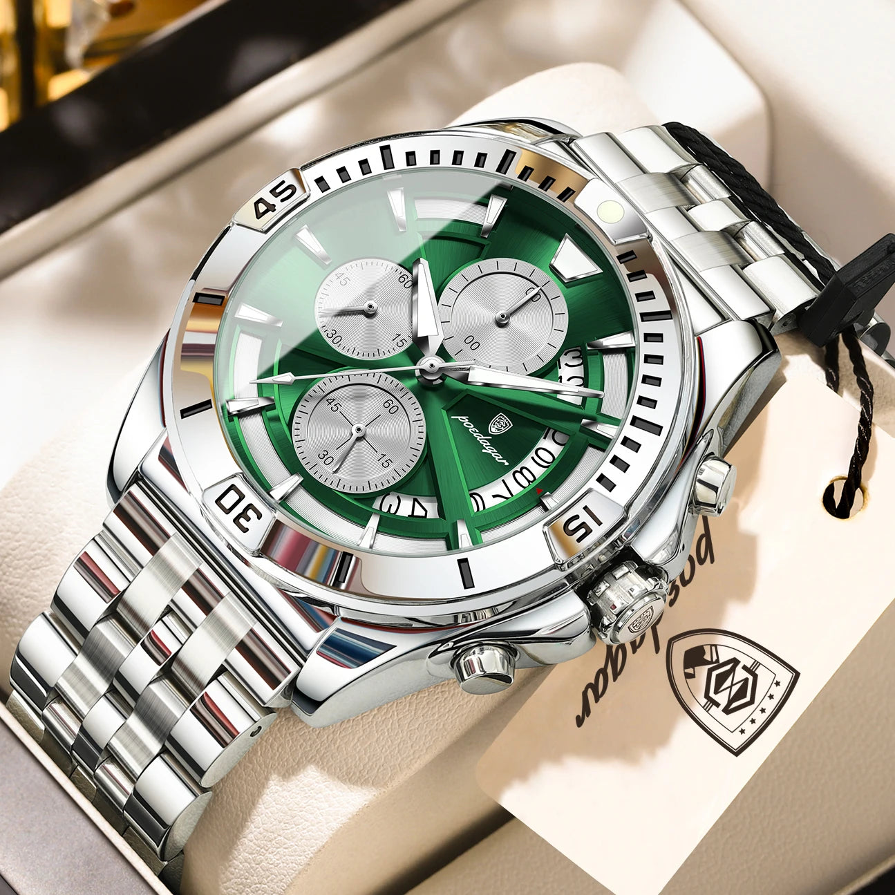 Relógio Masculino Esportivo Steelcrest Chrono