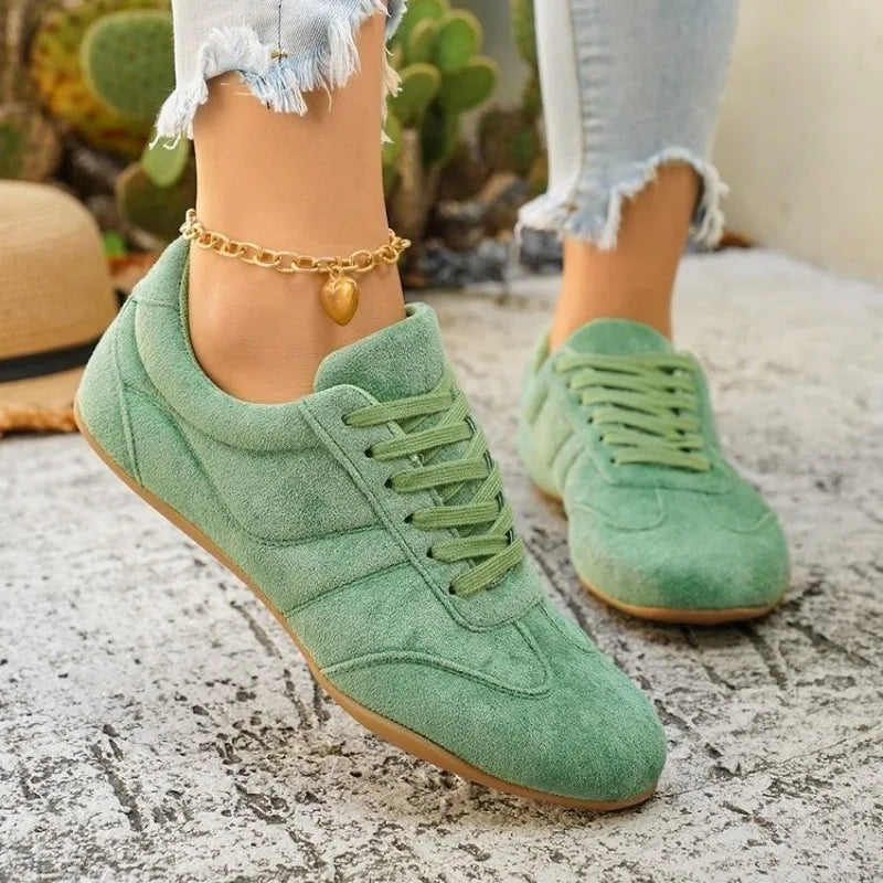 Tênis Feminino Casual Confortável Antiderrapante Durável Solado Plano