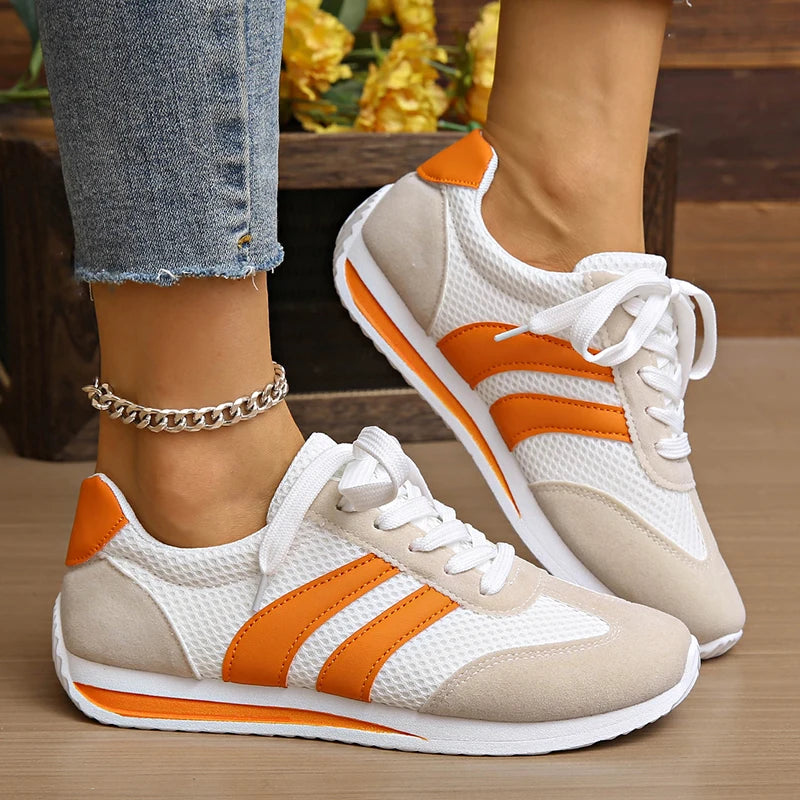 Tênis Feminino Casual Esportivo Leve e Respirável