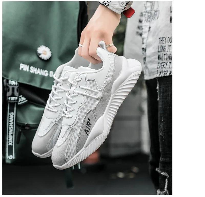 Tênis Casual Masculino de Malha Respirável