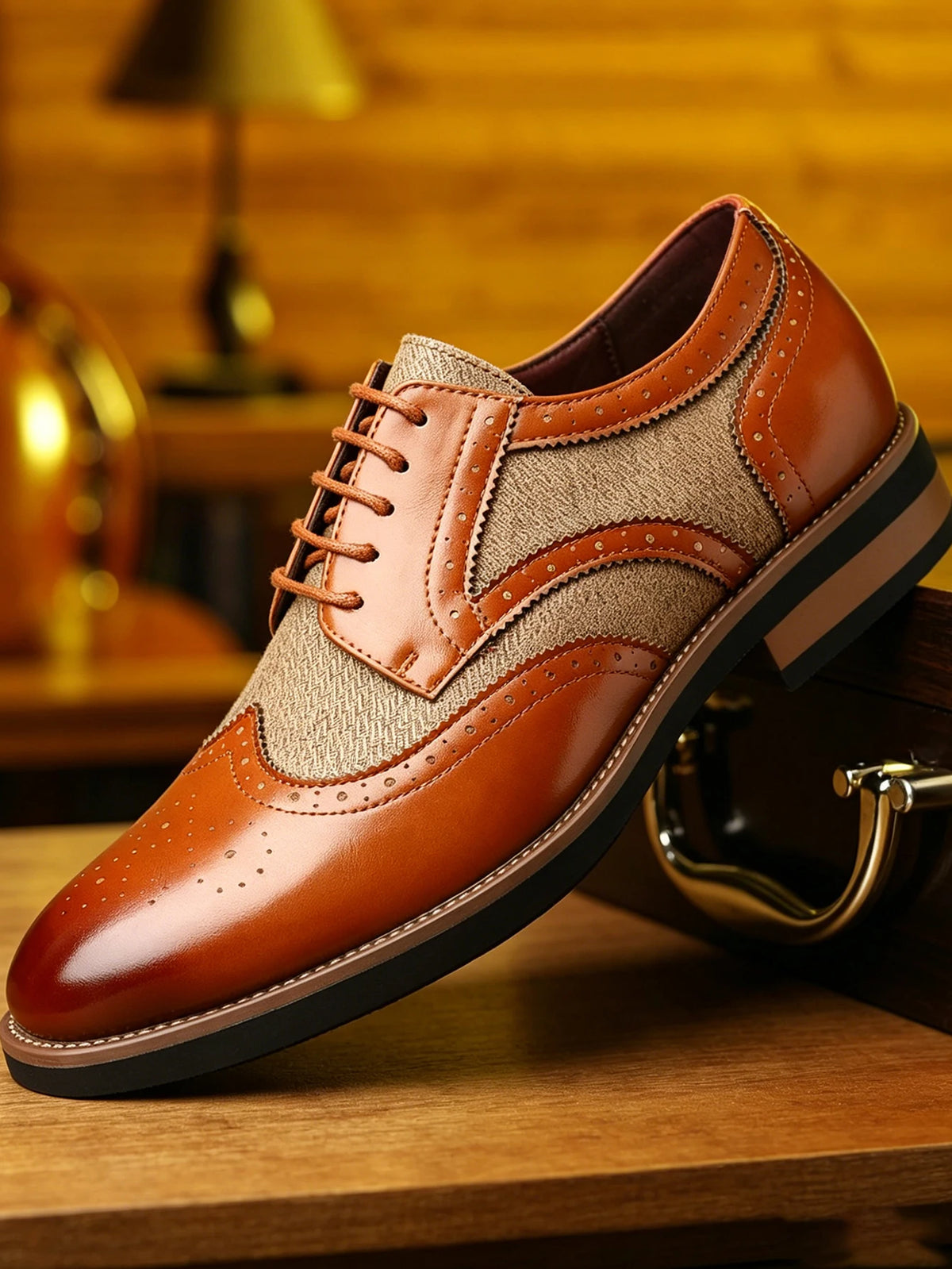 Sapato Masculino Casual Bico Redondo Brookmere
