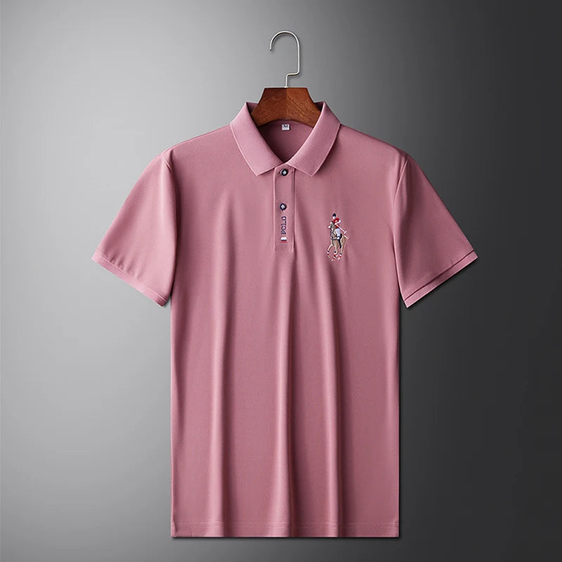 Camisa Polo Masculina Bordada Solvaré