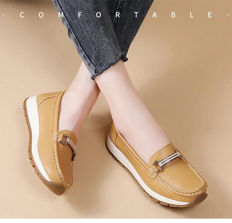Mocassins Feminino Confortáveis | Estilo e Elegância Diária