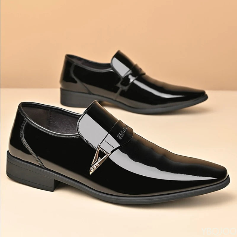Sapato Social Masculino Preto by Loja Bruna Modas