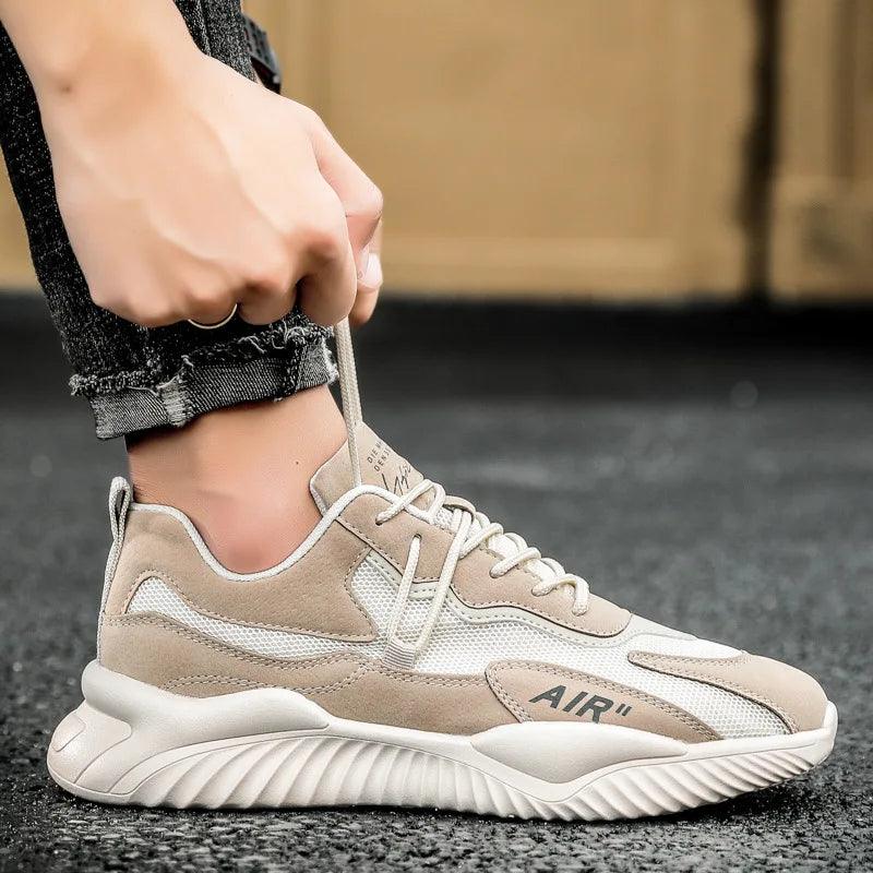 Tênis Casual Masculino de Malha Respirável