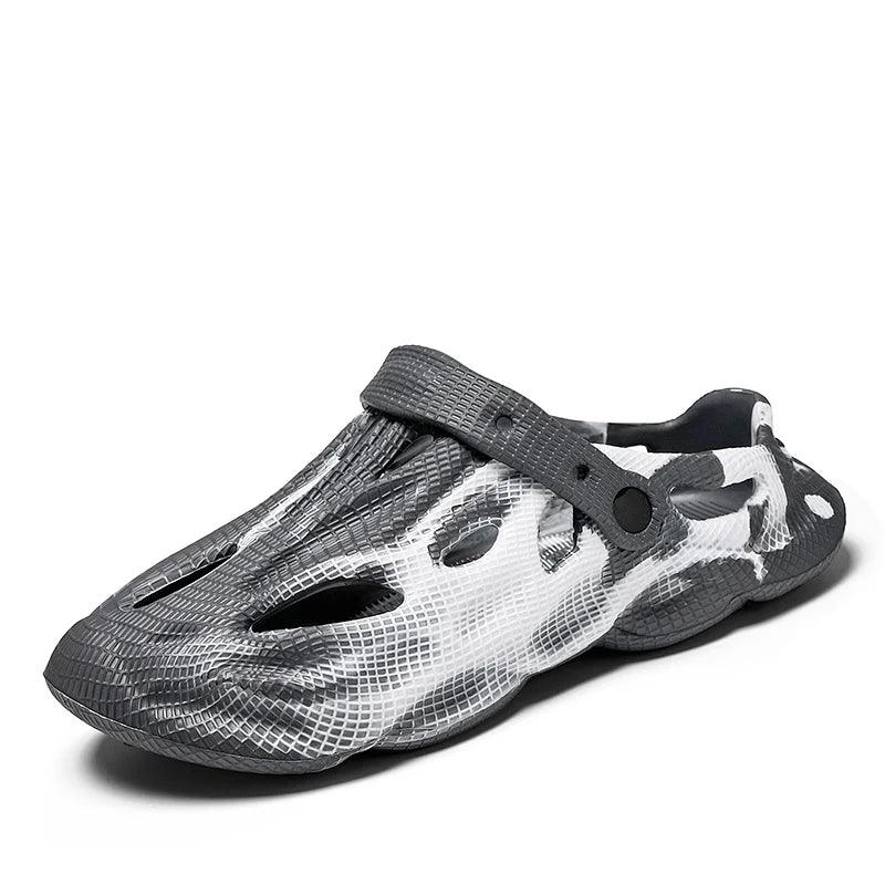 Sandália Masculina de Praia Tie-Dye Antiderrapante