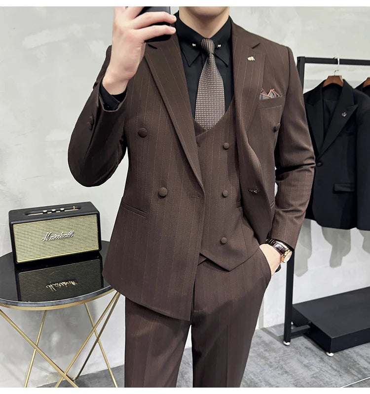 Terno Masculino Casual Elegante Completo