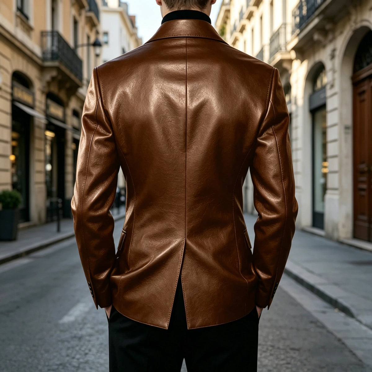 Blazer Masculino Transpassado Umberlane