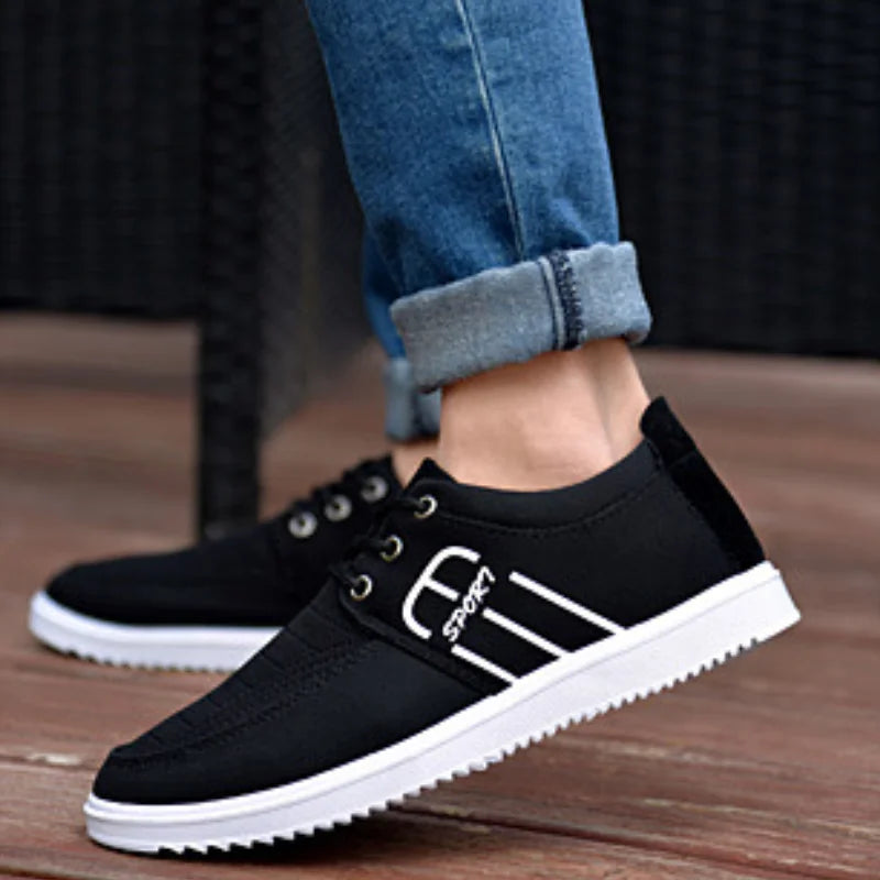 Sapato Masculino Casual Vulcanizado Respirável