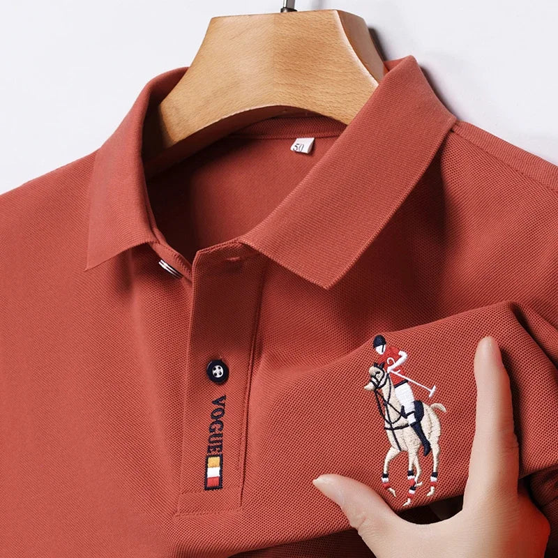 Camisa Polo Masculina Bordada Solvaré