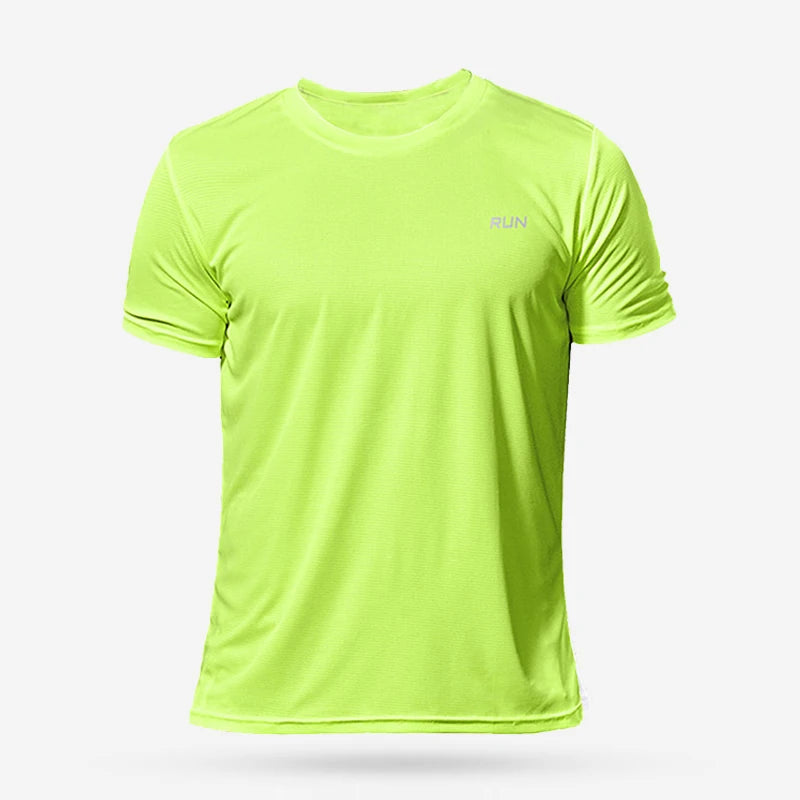 Camisa Masculina Esportiva de Compressão Secagem Rápida
