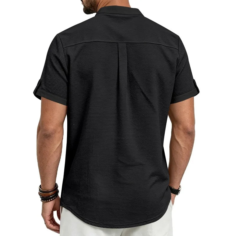 Camiseta Masculina Henley Costavento