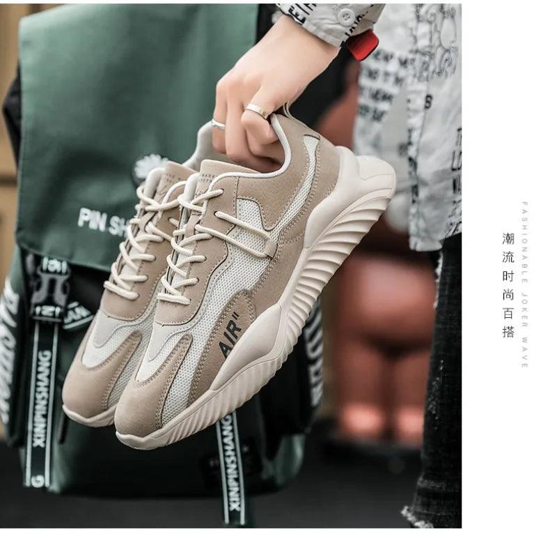Tênis Casual Masculino de Malha Respirável