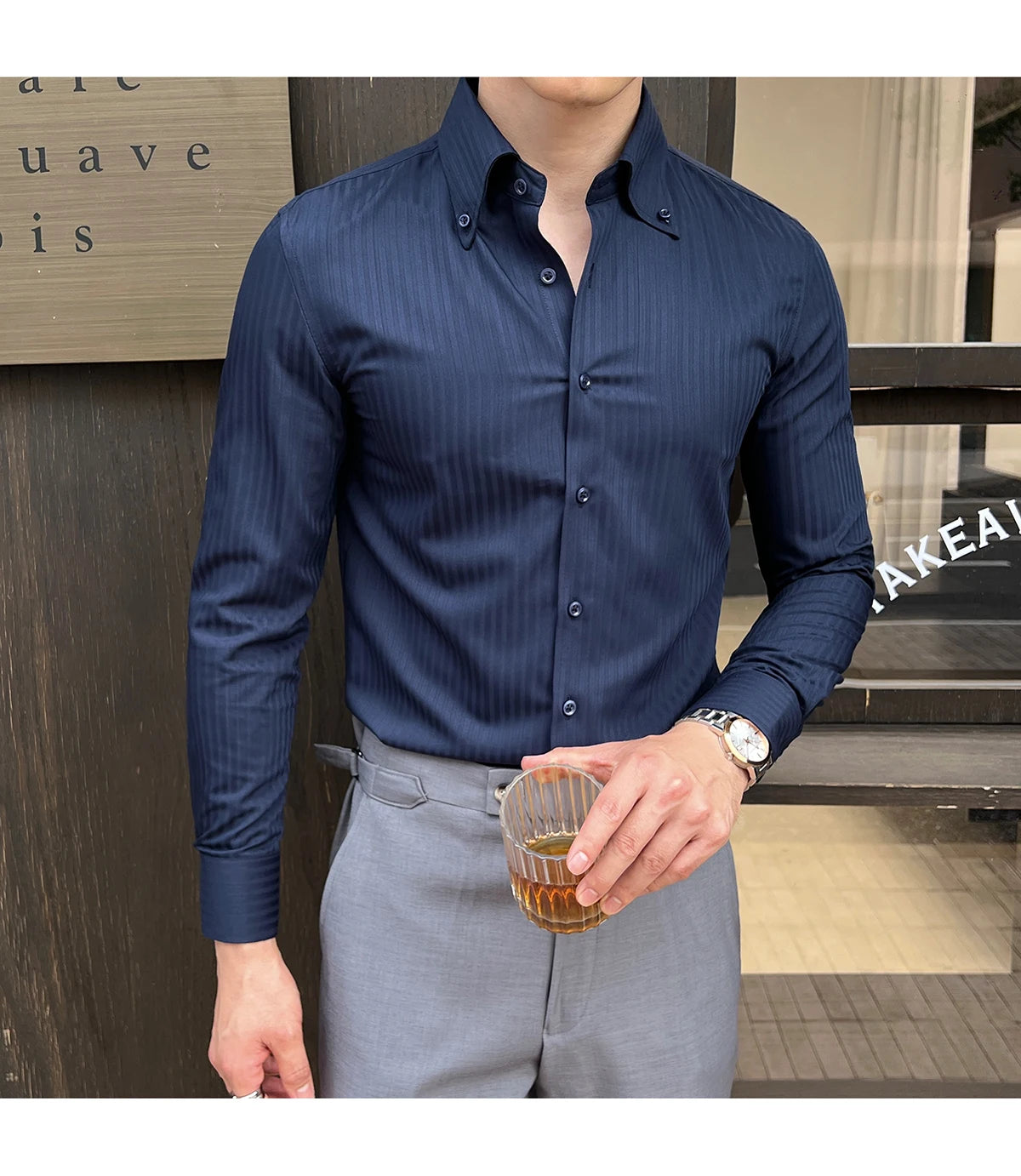 Camisa Masculina Social Riscavelle
