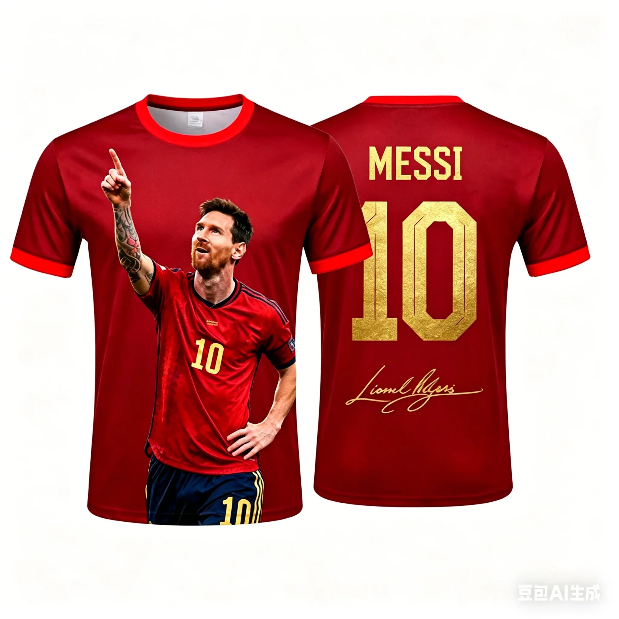 Camisa Masculina Esportiva com Estampa 3D de Superestrela
