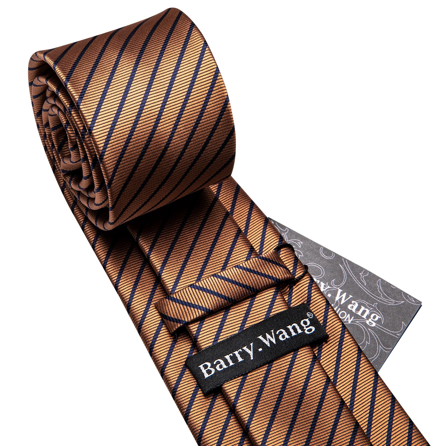 Kit de Gravatas Masculina com Abotoaduras e Lenço de Bolso