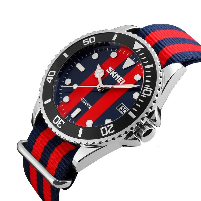 Relógio de Pulso Masculino de Luxo Personalizado de Quartzo by Loja Bruna Modas