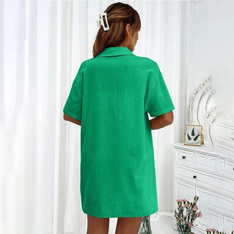 Conjunto Feminino Casual 2 Peças Short e Blusa Comprida