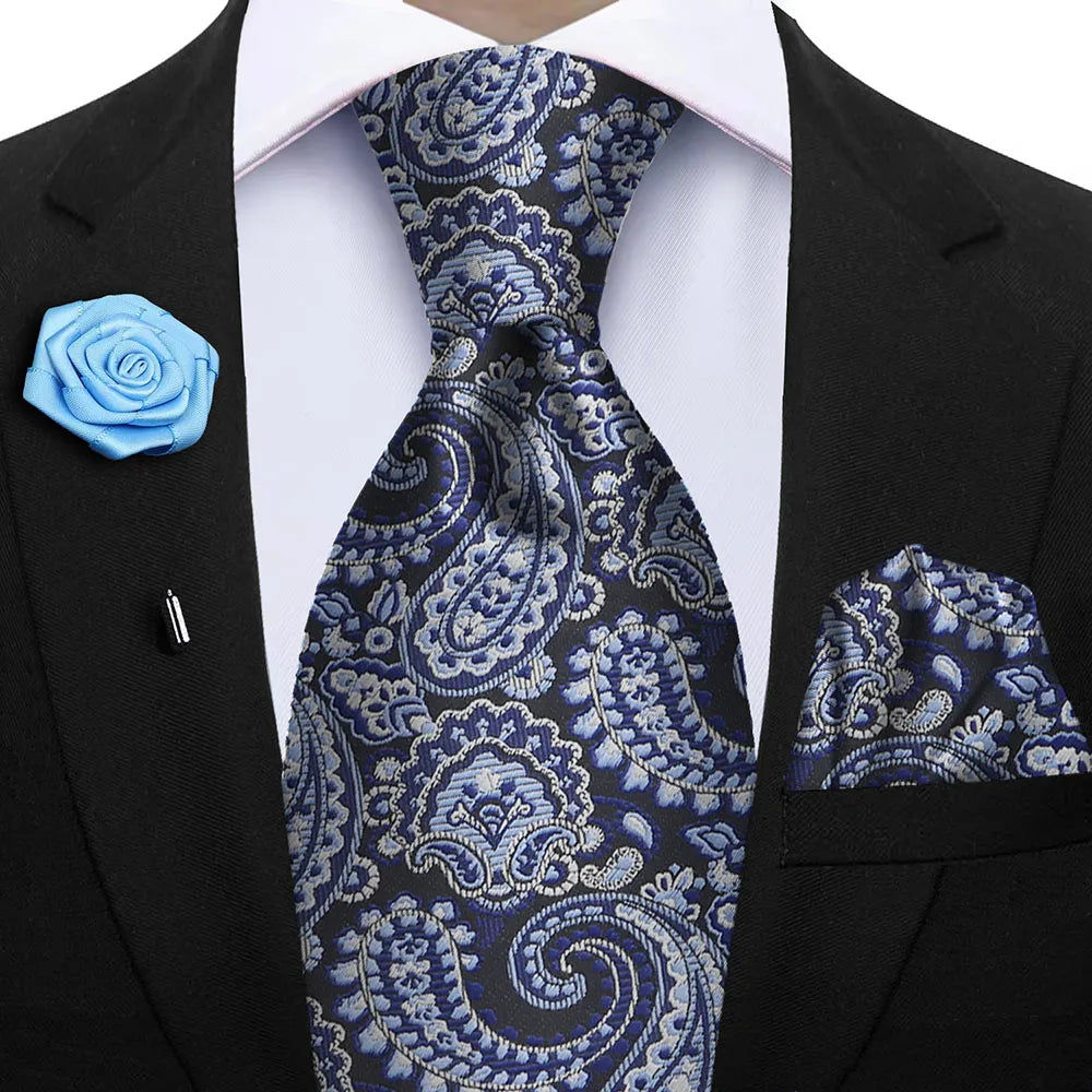 Gravata Masculina Floral