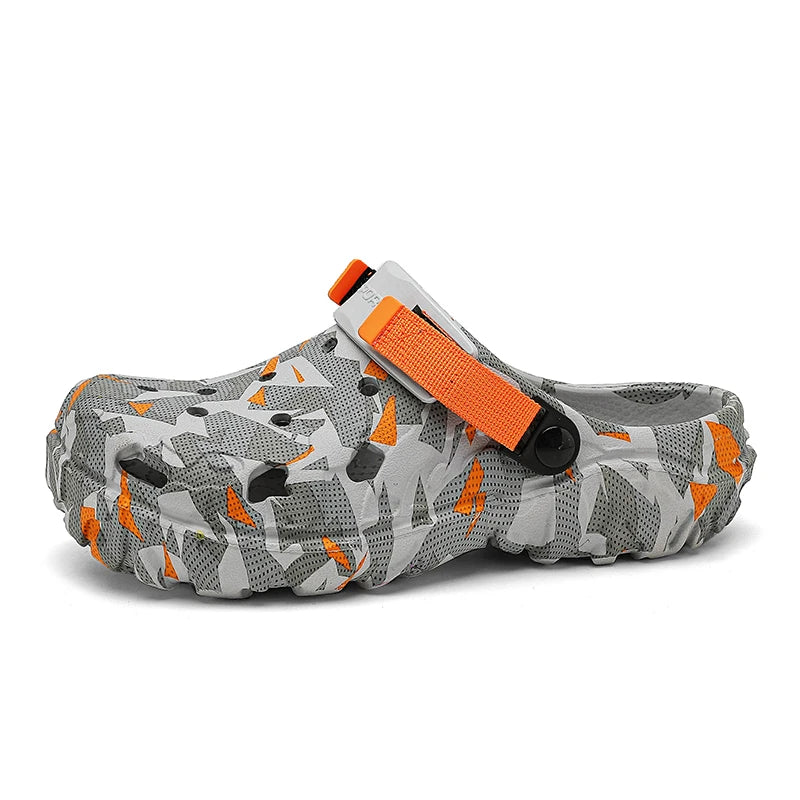 Sandália Masculina Nômade Clog Camuflado