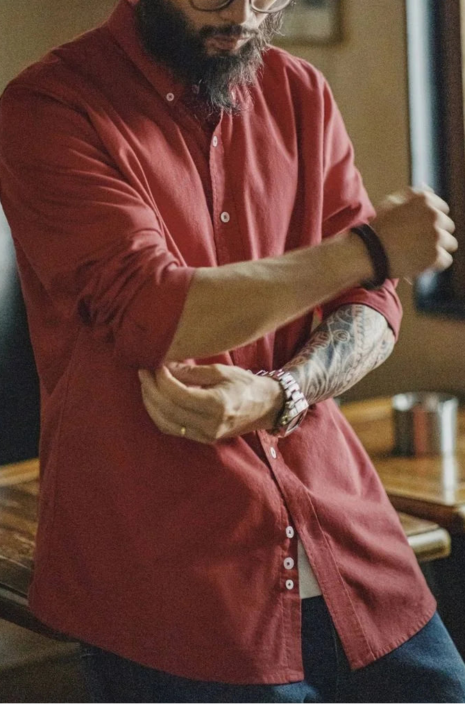 Camisa Masculina Casual Hawthorne