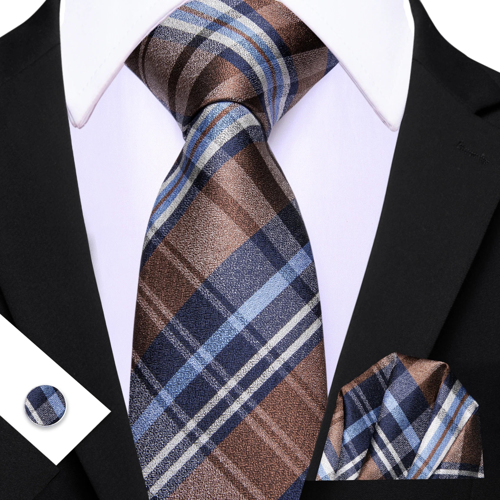 Conjunto de Gravata Masculina Executive Class