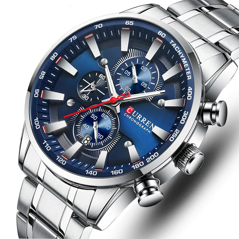 Relógio Masculino Esportivo Crownline Chrono