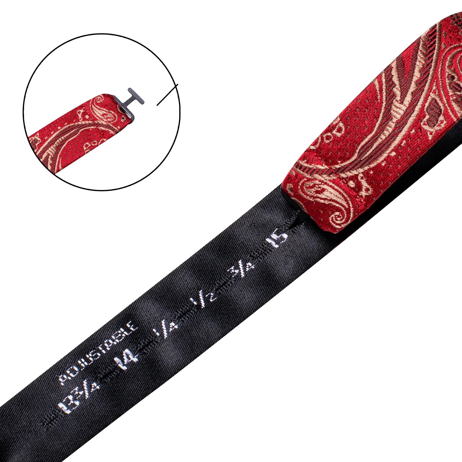 Conjunto de Gravata Masculina Borboleta de Seda Ajustável