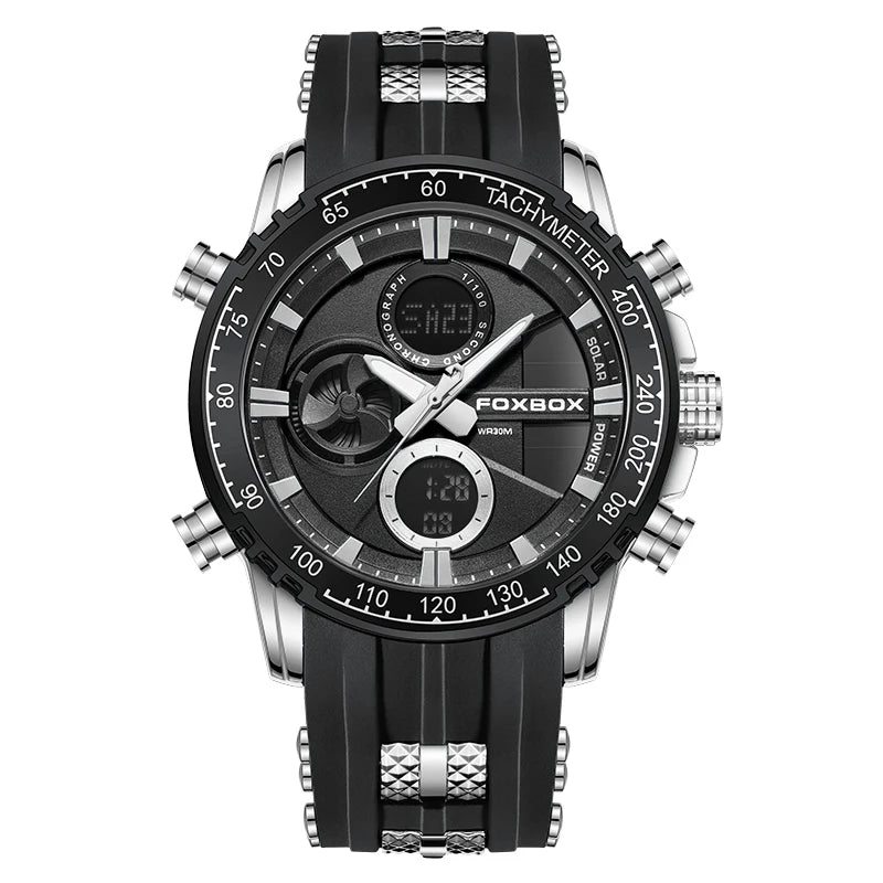 Relógio de Pulso Masculino Militar Stopwatch by Loja Bruna Modas