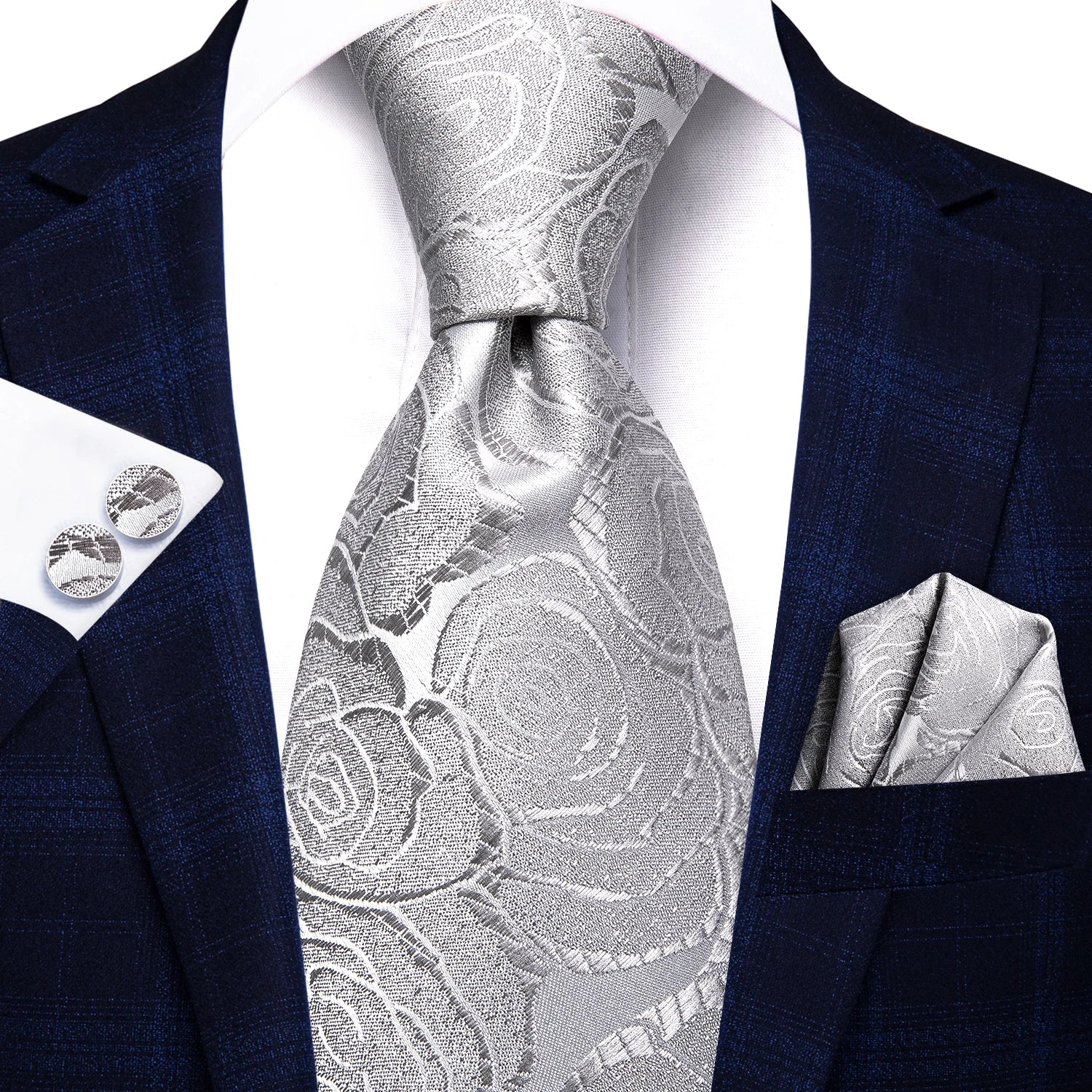 Kit de Gravata Masculina com Lenço Matera