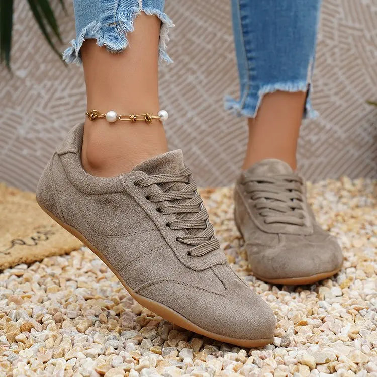 Tênis Feminino Casual Confortável Antiderrapante Durável Solado Plano