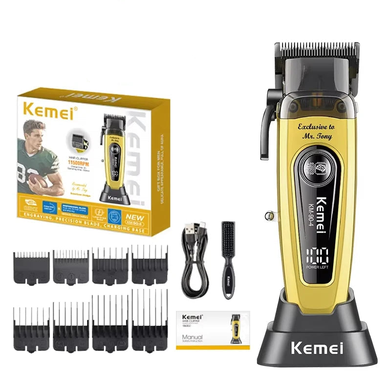 Máquina de Cortar Cabelo Profissional BarberForge