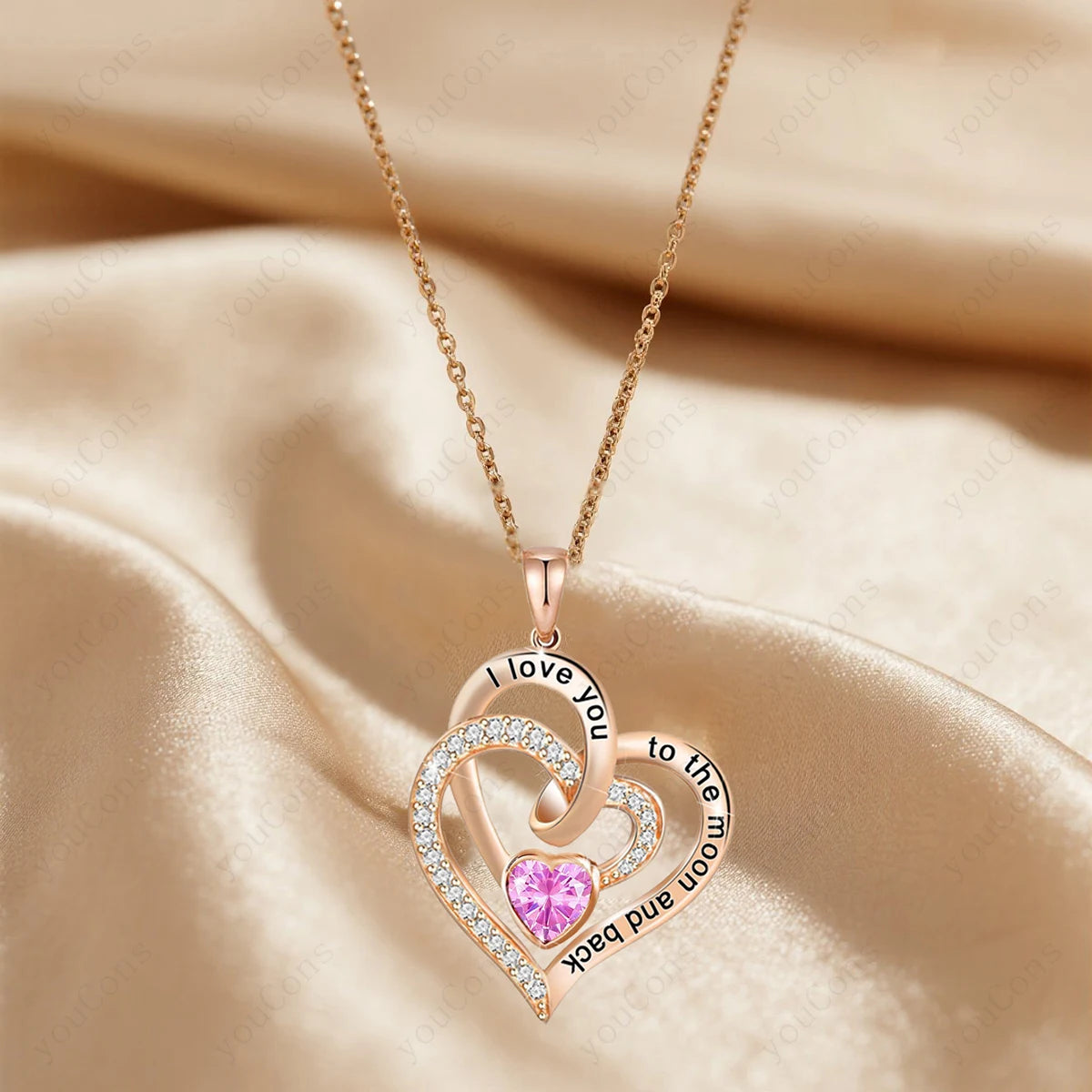 Colar Feminino Romântico Laço de Rosas