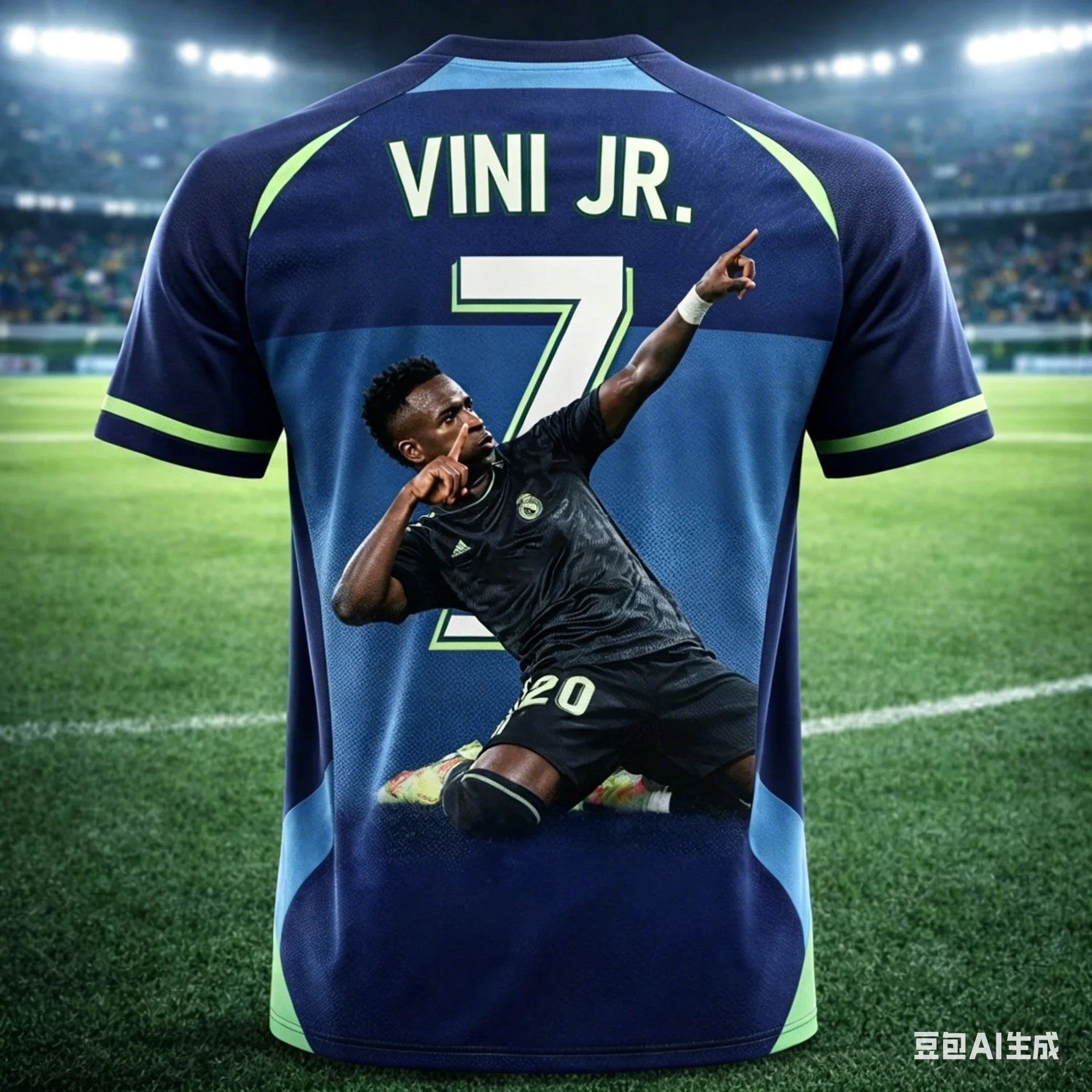 Camisa Masculina Esportiva T-Shirt Estampa 3D Superestrela Vini Jr