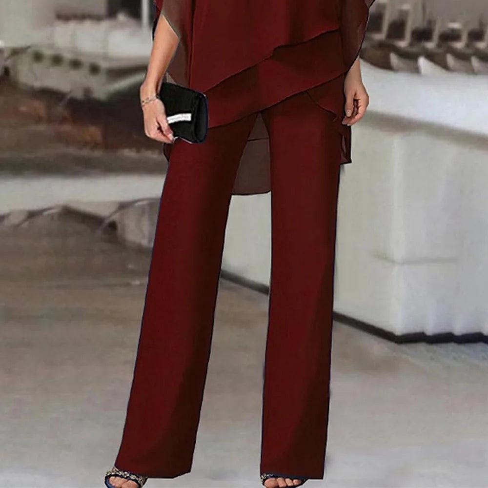 Conjunto Feminino de Ombro Caído