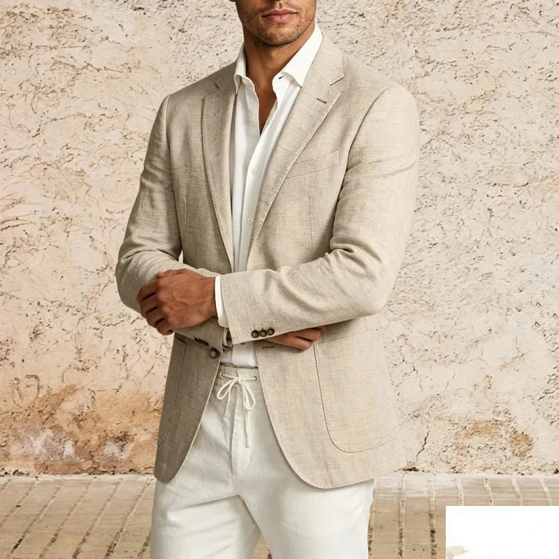 Blazer Masculino de Linho Solstício