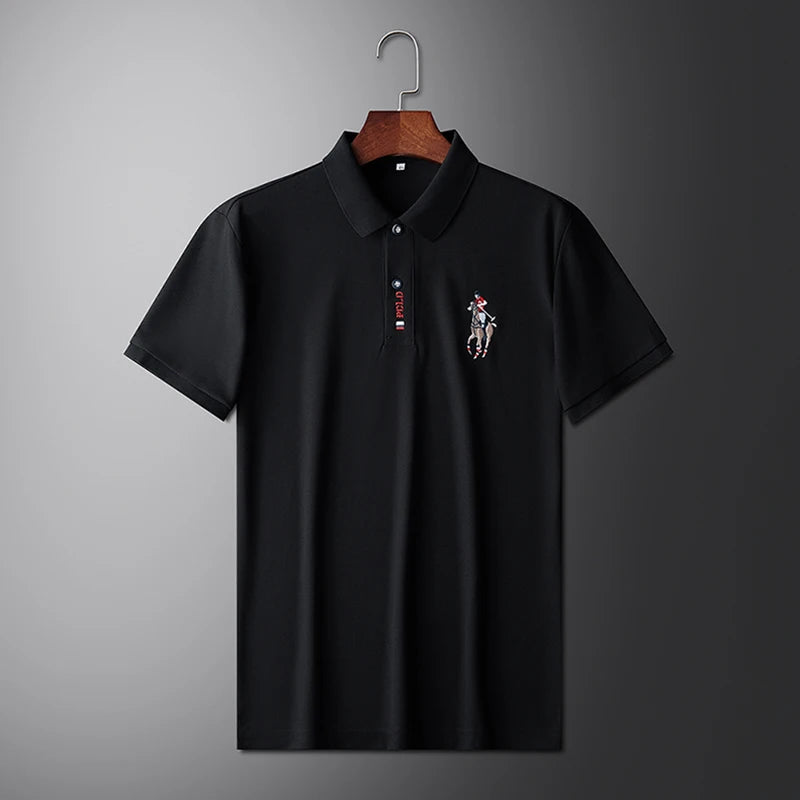 Camisa Polo Masculina Bordada Solvaré