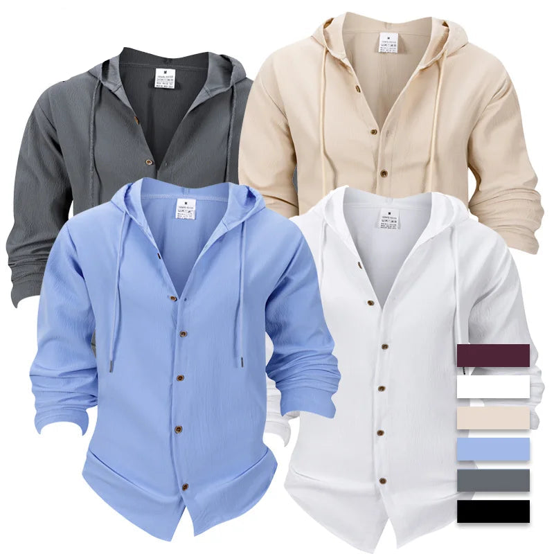 Camisa Masculina com Capuz Dunavento