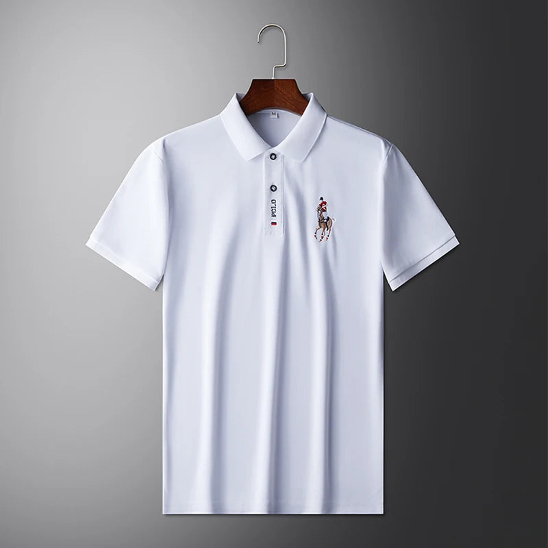 Camisa Polo Masculina Bordada Solvaré