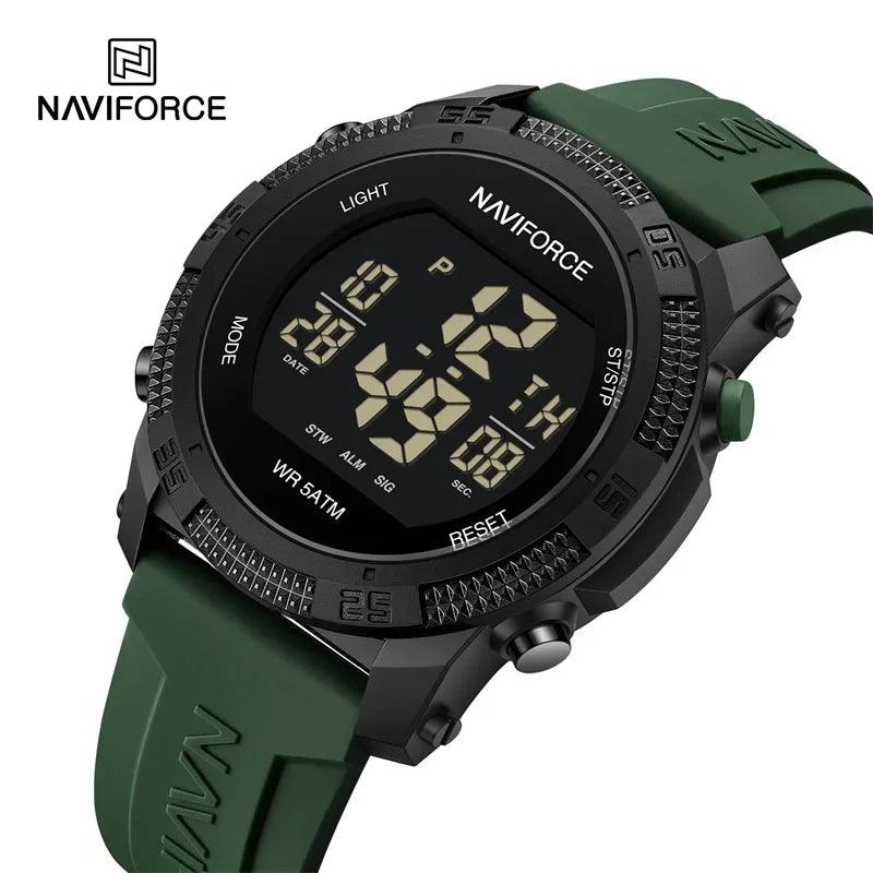 PROMOÇÃO Relógio Masculino Digital com LCD NAVIFORCE NF7104