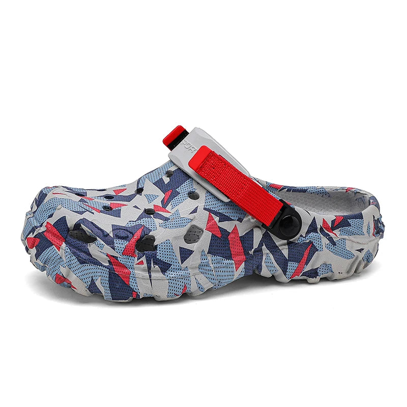 Sandália Masculina Nômade Clog Camuflado