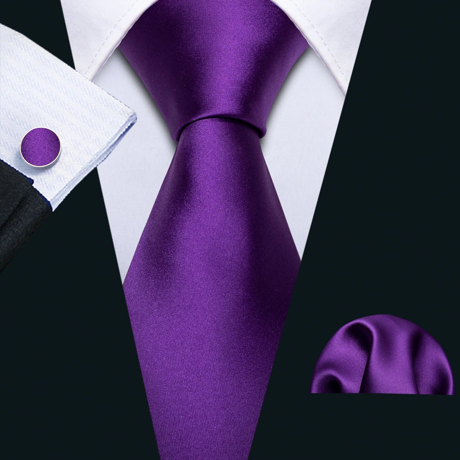 Gravata Masculina Clássico Social com Acessórios