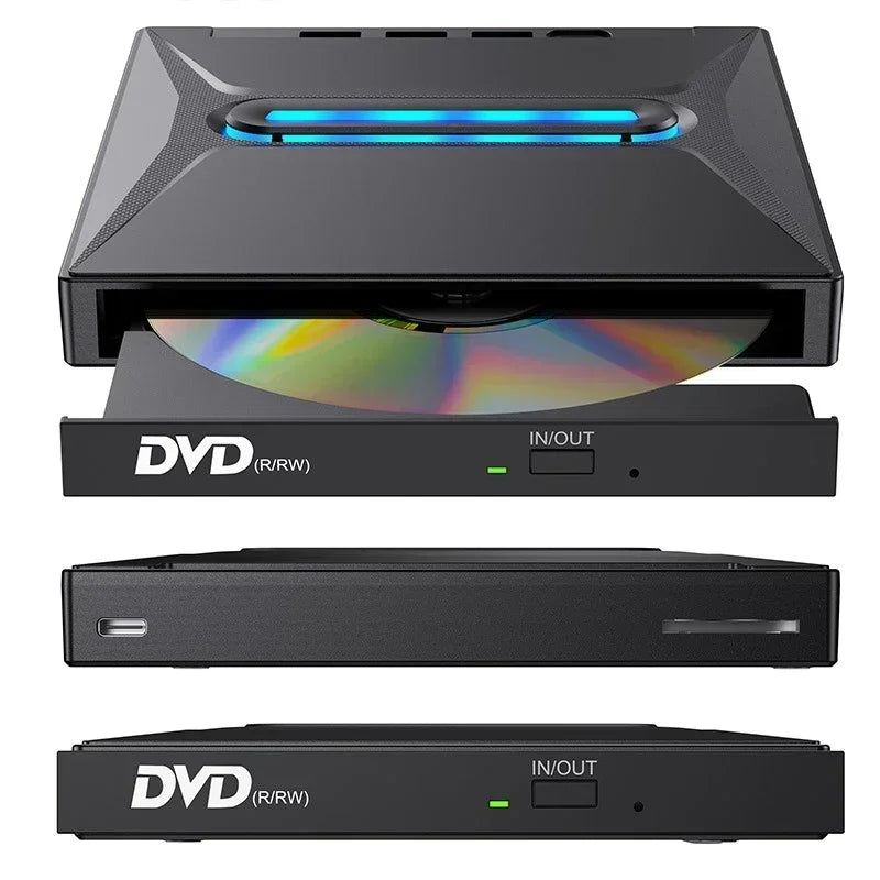 Leitor Externo de CD e DVD Archivora