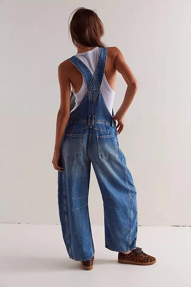 Macacão Feminino Jeans Vintage Bravena
